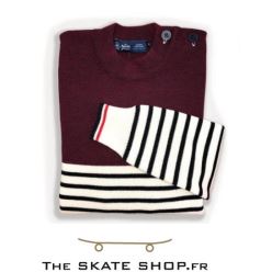 PULL CARIGNAN RAYE FEMME