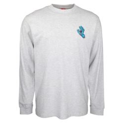 L/S T SHIRT SCREAMING HAND ATHLETIC HEATHER