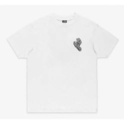 T SHIRT ALIVE HAND WHITE