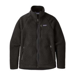 M'S RETRO PILE JACKET BLACK