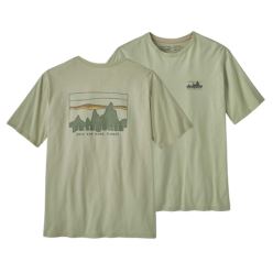 73 SKYLINE ORGANIC T SHIRT GREEN