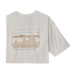 73 SKYLINE ORGANIC T SHIRT WHITE