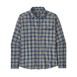 L/S COTTON IN CONVERSION FLANNEL SHIRT BLUE