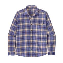 L/S COTTON IN CONVERSION FLANNEL SHIRT PURPLE