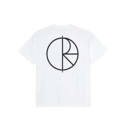 STROKE LOGO TEE WHITE