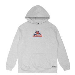 HOODIE FOREVER LATE HEATHER GREY