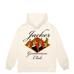 HOODIE GENTLEMEN CLUB BEIGE