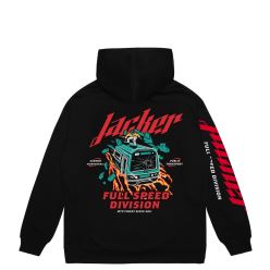 HOODIE TRAIN SURFING BLACK