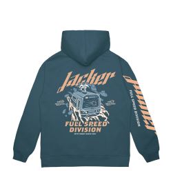 HOODIE TRAIN SURFING BLUE