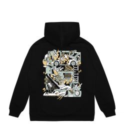 HOODIE UNDERGROUND BLACK