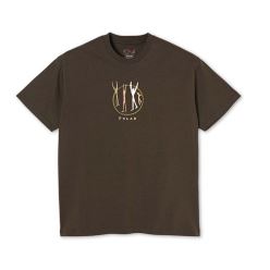POLAR GANG TEE BROWN 