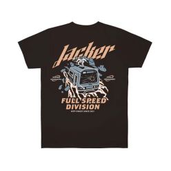 T SHIRT TRAIN SURFING BROWN