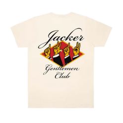 T SHIRT GENTLEMEN CLUB BEIGE