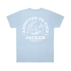 T SHIRT ADDICTED BLUE