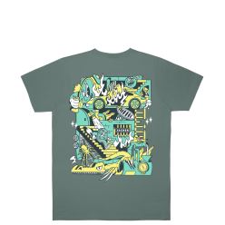 T SHIRT UNDERGROUND GREEN