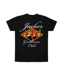 T SHIRT GENTLEMEN CLUB BLACK
