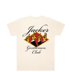 T SHIRT GENTLEMEN CLUB WHITE