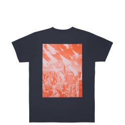 T SHIRT TITS ATTACK NAVY