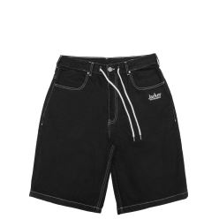 DENIM BAGGY SHORT BLACK