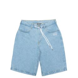 DENIM BAGGY SHORT BLUE