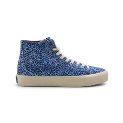 VM003 HI CANVAS CRACKED BLUE WHITE